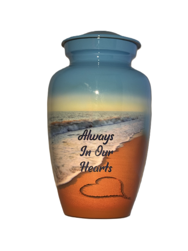 Always in Our Hearts Ocean Urn