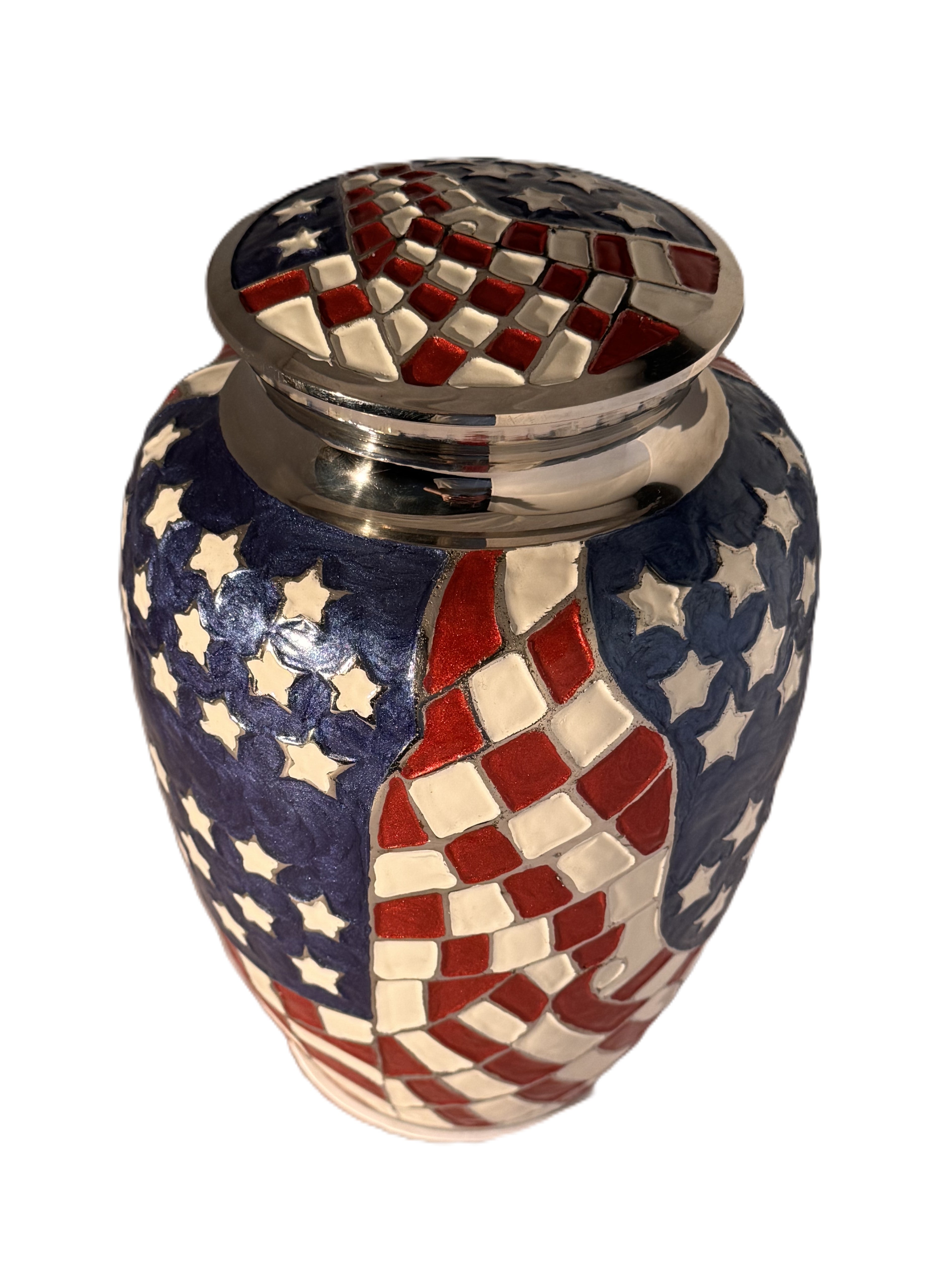 American Flag Urn
