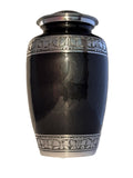Black Aluminum Urn