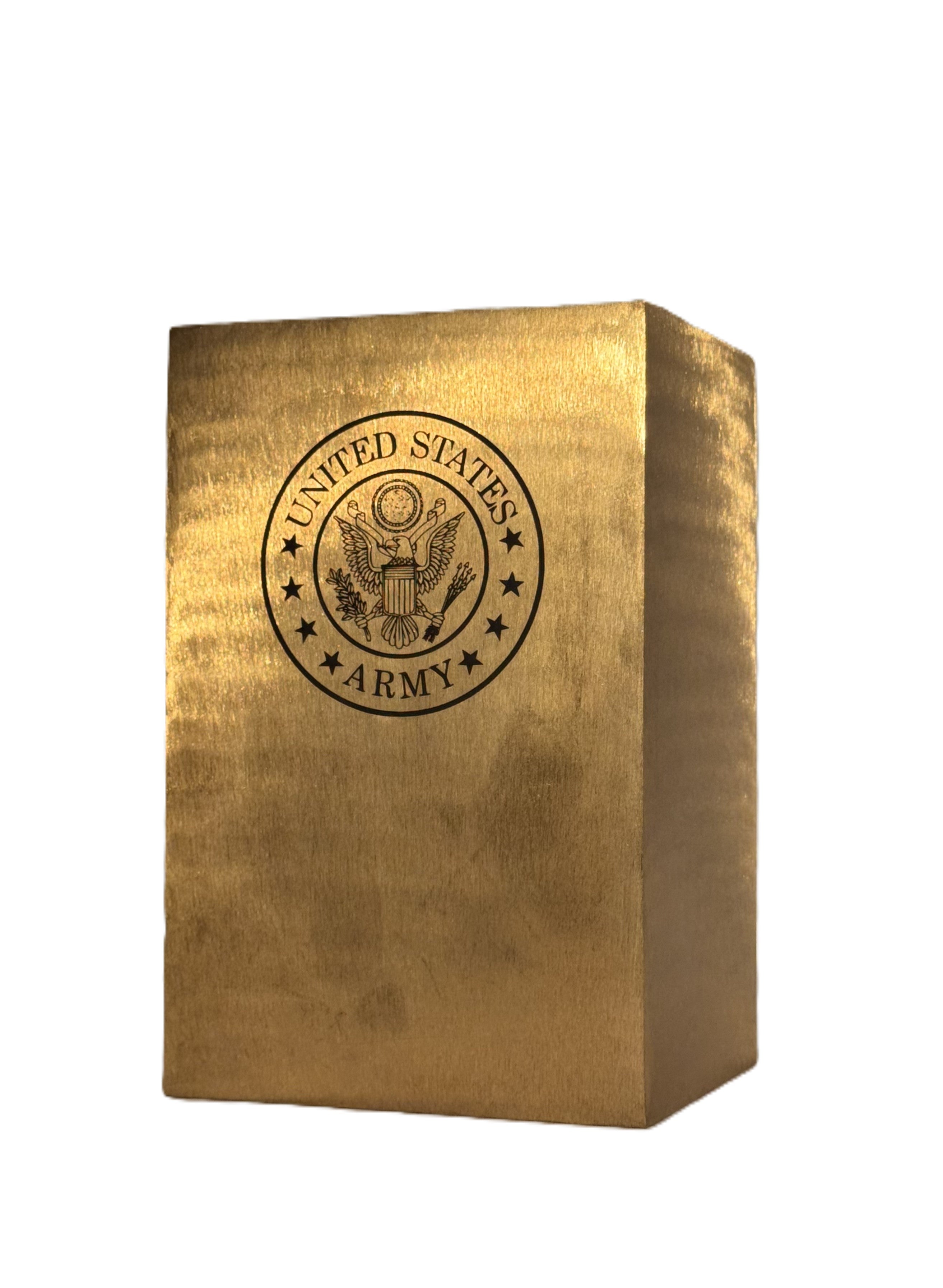 Brass US Army Urn