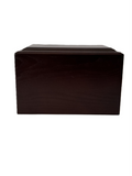 Dark Wood Urn - Cherry Finish