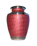 Deep Pink Floral Urn