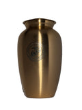 Gold Brass Marine Corp Urn