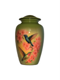 Green Hummingbird Urn