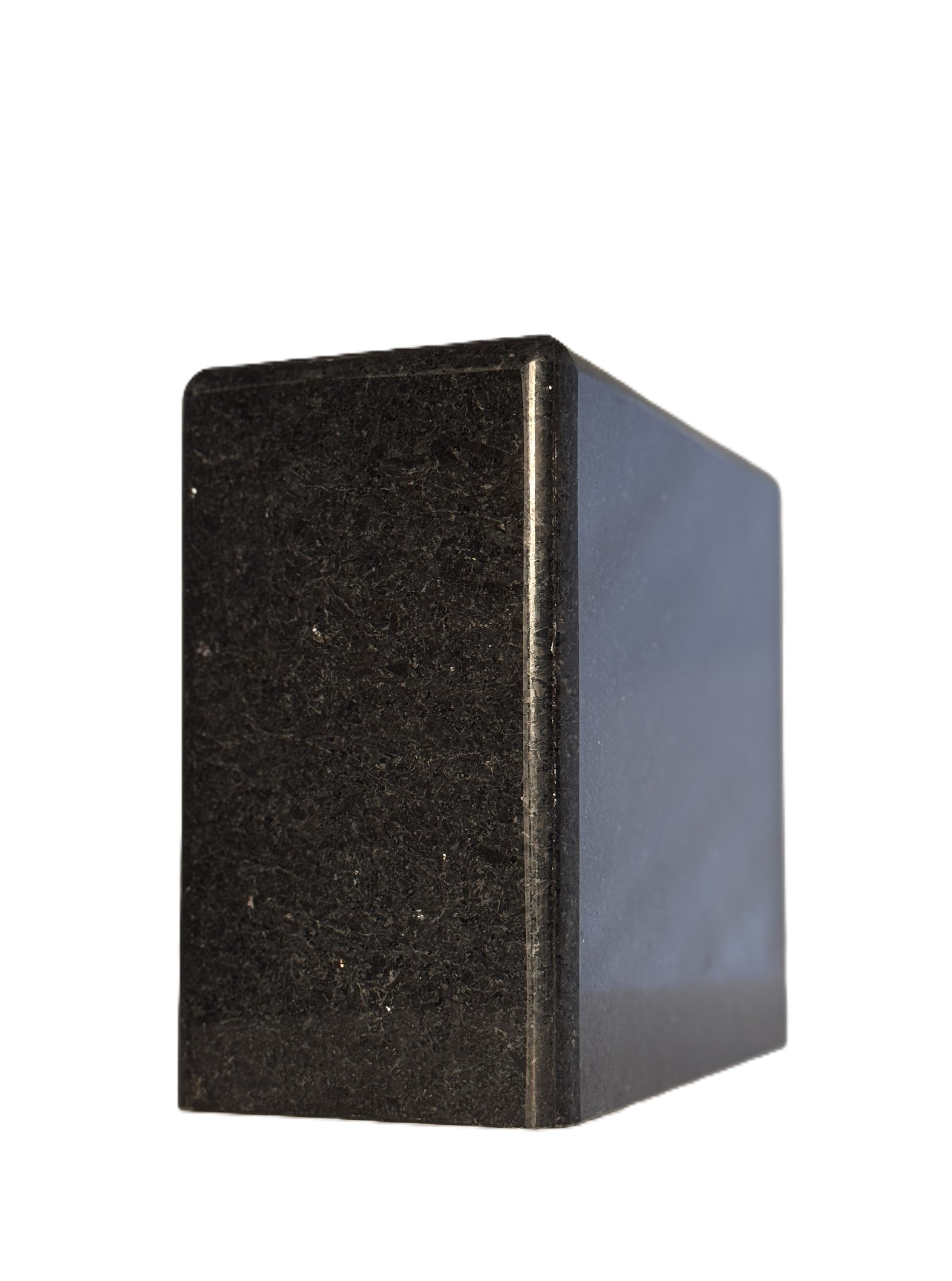 Natural Stone Black Urn