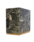 Natural Stone Green with Gold Bottom Urn