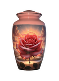 Pink Rose Urn
