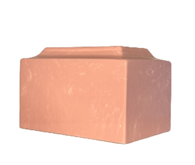 Cultured Marble Urn - Multiple Color Variants Available