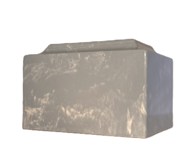 Cultured Marble Urn - Multiple Color Variants Available