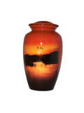 Sunset River Picture Urn