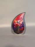 TearDrop Hummingbird Rose Keepsake