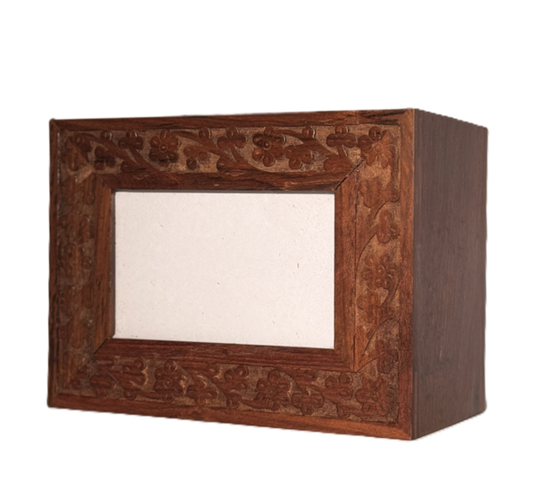 Wood Tree of Life Photo Urn