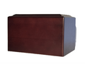 Wood Urn - Mahogany Finish